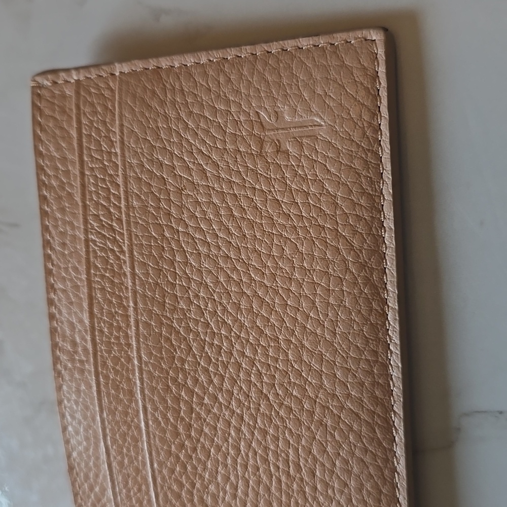 Frye Blush Pink Light Nude Leather Cardholder Wallet BNWT - Picture 2 of 5